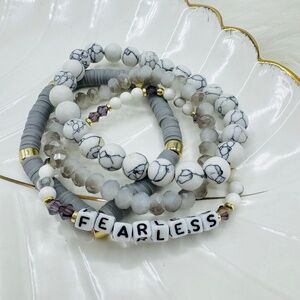Fearless Arm Candy Beaded Bracelet